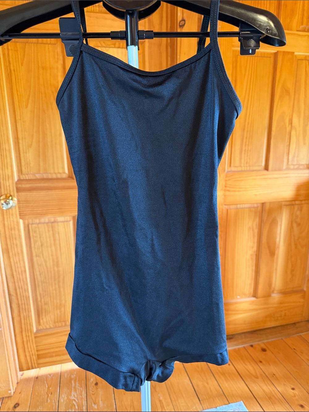 Unlisted Black Sleeveless leotard
